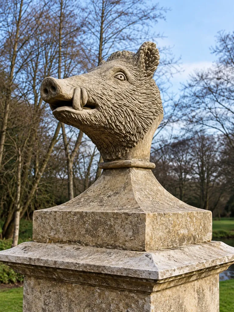 Boar’s Head Gate Pier Finial