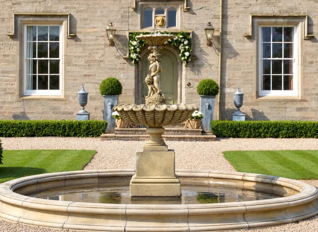 Scallop Shell Fountain